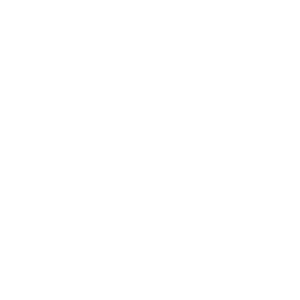 A white laurel wreath on a green background.