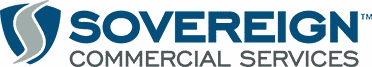 The logo for sovereign commercial services.